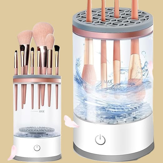 Electric Makeup Brush Cleaner Machine USB Rechargeable