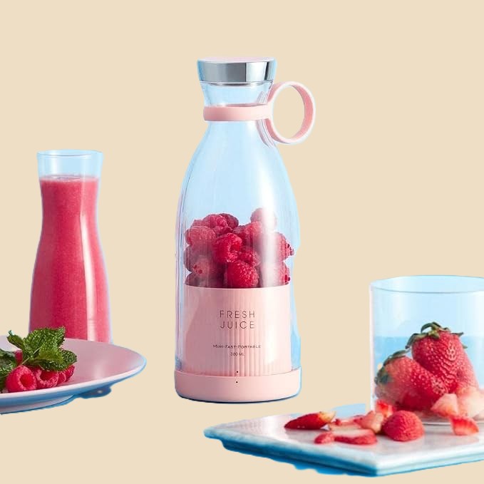 Portable Bottle Juicer Blender  USB Rechargeable