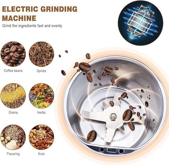 Electric Coffee Grinder Spice & Coffee Bean Grinder