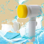 5 in 1 Magic Electric Spin Scrubber Electric Cleaning Brush