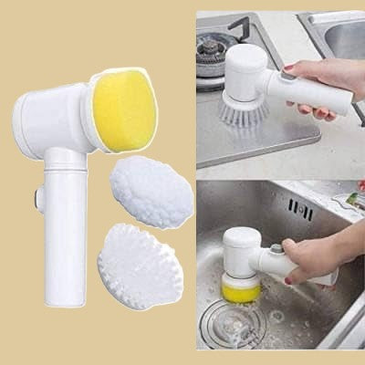 5 in 1 Magic Electric Spin Scrubber Electric Cleaning Brush